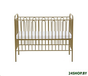 Картинка Детская кроватка Polini Kids Vintage 110 (бронзовый)