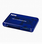 Картинка Кардридер Hama H-55348 (синий)