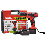 Картинка Дрель-шуруповерт Brado DF357B (с 2-мя АКБ, кейс)