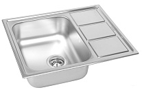 Картинка Кухонная мойка ZorG ZLL 6150 (микродекор)
