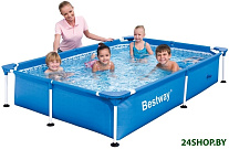 Картинка Бассейн Bestway 56401 (221х150х43)
