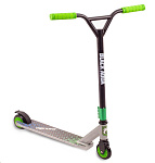 Картинка Самокат Black Aqua STUNT SCOOTER-3 (чёрный/зеленый)