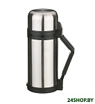 Картинка Термос для еды Agness 910-053 1.2л (серебристый)