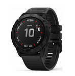 Картинка Умные часы Garmin Fenix 6X Sapphire (серый DLC/черный)