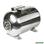 Картинка Гидроаккумулятор Unipump Горизонтальный 80л (нержавеющая сталь) (21266)