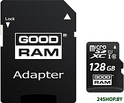 Картинка Карта памяти GOODRAM M1AA microSDXC M1AA-1280R12 128GB (с адаптером)
