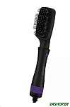 Картинка Фен-щетка Kitfort KT-3236-1 (черно-фиолетовый, 4 в 1)