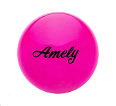 Картинка Мяч Amely AGB-102 19 см (розовый)