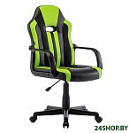 Картинка Кресло Brabix GM-202 (черный/зеленый)