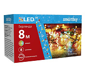 Картинка Гирлянда SmartBuy SB-RGB-8m