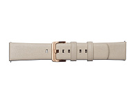 Картинка Ремешок Samsung Urban Dress для Galaxy Watch 42mm & Gear Sport (бежевый) (GP-R815BREECAA)