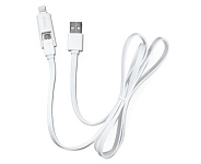Картинка Кабель PARTNER USB 2.0 - microUSB/Apple 8pin 1м [ПР032877]