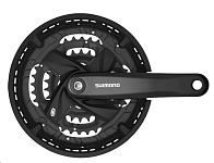 Картинка Система шатунов Shimano Altus M371 44/32/22T 175мм