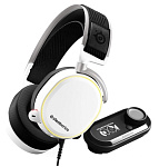 Картинка Наушники SteelSeries Arctis Pro + GameDAC (белый) (61454)