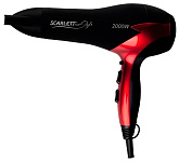 Картинка Фен SCARLETT SC- HD70I47 (черный/красный)