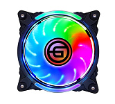 Картинка Вентилятор для корпуса Ginzzu RGB 12R4 S (17566)