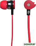 Картинка Наушники вкладыши Oklick HP-S-210 красный