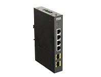 Картинка Неуправляемый коммутатор D-Link DIS-100G-6S/A1A
