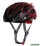 Картинка Велошлем Force Bull Hue RZ03752 (черный/красный, S/M)