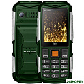 Мобильный телефон BQ-Mobile BQ-2430 Tank Power (зеленый/серебристый)