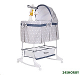 Картинка Детская кроватка Pituso Viana 3 в 1 YS401-SG (Stars Grey/серый)