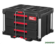 Картинка Ящик для инструментов Milwaukee Packout 3 Drawer Tool Box 4932472130