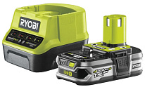 Картинка Аккумулятор с зарядным устройством Ryobi RC18120-115 ONE+ 5133003357 (18В/1.5 а*ч + 18В)