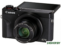 Картинка Фотоаппарат Canon PowerShot G7 X Mark III (черный)