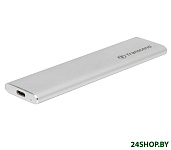 Картинка Бокс для жесткого диска Transcend TS-CM80S (серебристый)