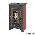 Печь-камин Везувий ПК-01 (270) с плитой (красный)