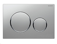 Картинка Панель смыва Geberit Sigma 20 115.882.KN.1 (матовый хром/глянцевый хром)