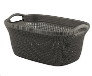 Картинка Корзина Curver Knit 228408 (40л, коричневый)