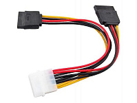Картинка Кабель VCOM VPW7572 (1big - 2SATA)