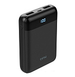 Картинка Портативное зарядное устройство TFN Mini LCD 10000mAh (черный)