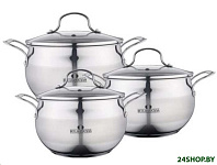 Картинка Набор кастрюль Bella Cucina BC-2133