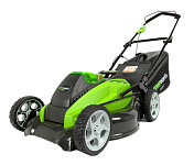 Картинка Колёсная газонокосилка Greenworks G40LM45 [2500107]
