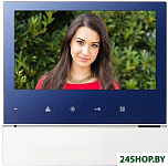 Картинка Монитор Commax CDV-70H2 (белый/синий)