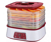 Картинка Сушилка для овощей и фруктов Marta MT-1947 (красный рубин)