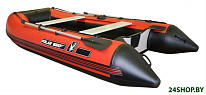 Картинка Надувная лодка Polar Bird Merlin PB-340M ПБ54 НДНД (черный/красный)