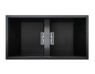 Картинка Кухонная мойка Elleci Dogma 100 Slim 86 Black