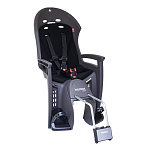 Картинка Детское велокресло Hamax Smiley (grey/black)