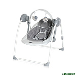 Картинка Детский шезлонг Lorelli Portofino Cool Grey Stars (10090062147)