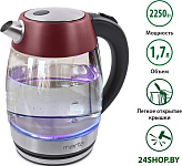 Картинка Электрический чайник Marta MT-4563 (бордовый гранат)