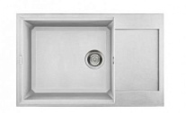 Картинка Кухонная мойка Elleci Easy 310 Bianco Titano 68
