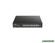 Картинка Неуправляемый коммутатор D-Link DES-1018MPV2/A1A