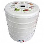 Картинка Сушилка для овощей и фруктов СПЕКТР-ПРИБОР Ветерок-2 (6 поддонов, белый) (уценка арт. 72685