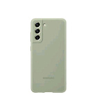 Картинка Чехол SAMSUNG Silicone Cover для S21 FE Olive (EF-PG990TMEGRU)