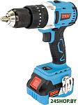 Картинка Ударная дрель-шуруповерт Toua DBLID180-1 (с 1-м АКБ, кейс)