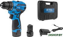 Картинка Дрель-шуруповерт Bull SR 1203 (с 2-мя АКБ, кейс)
