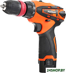 Картинка Дрель-шуруповерт Patriot BR 115Li 180201115 (с 2-мя АКБ, кейс)